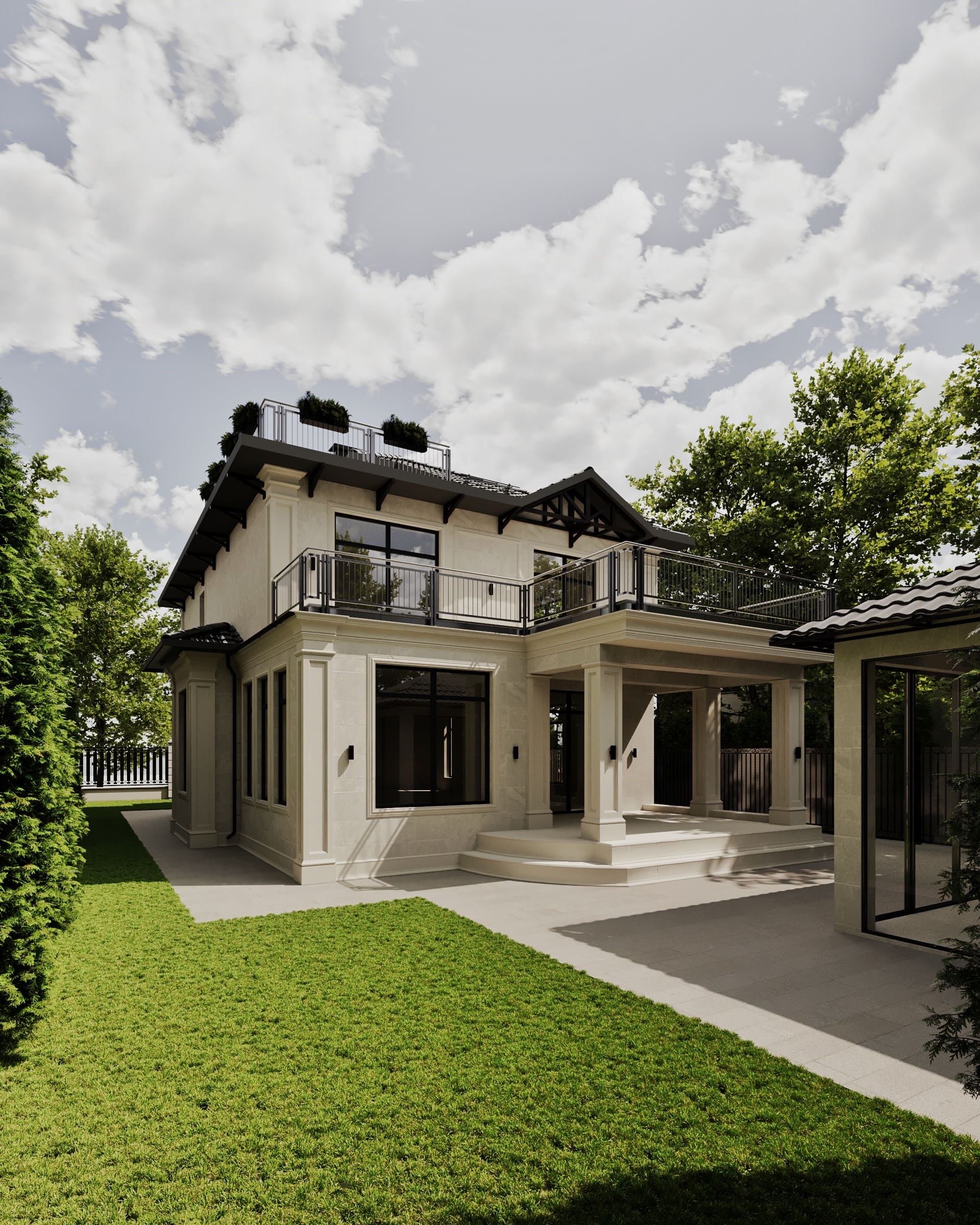 350m2 Exterior Private House